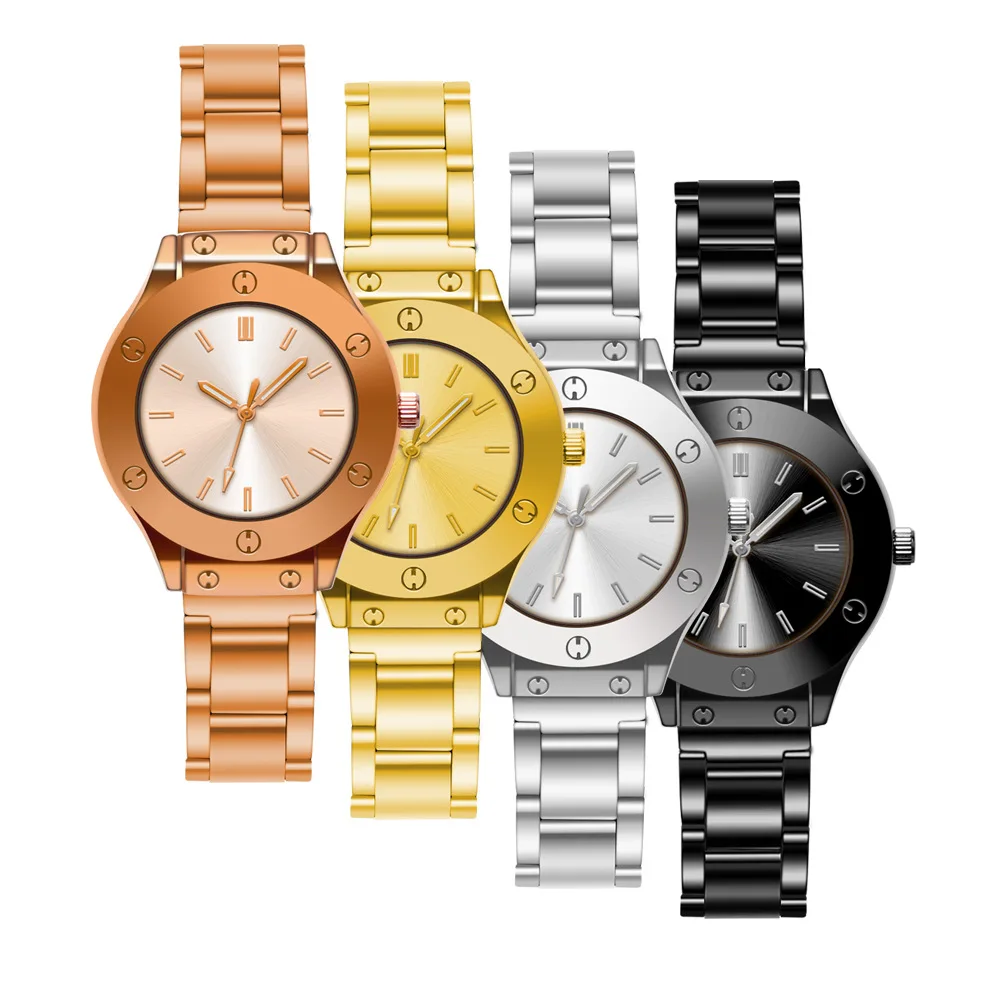 

AliExpress Hot Selling Steel Watch Supply Of Goods Stable Self-made Watch Men And Women