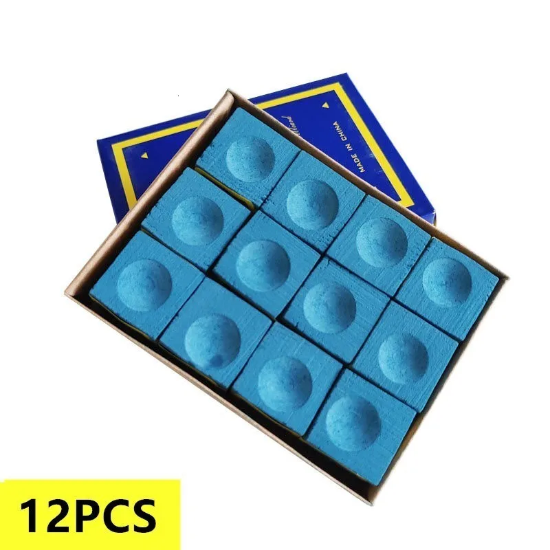 Fox Smiling 12pcs Snooker Billiard Chalk Pool Cue Oil Dry No-slip Table With Good Quality | Спорт и развлечения