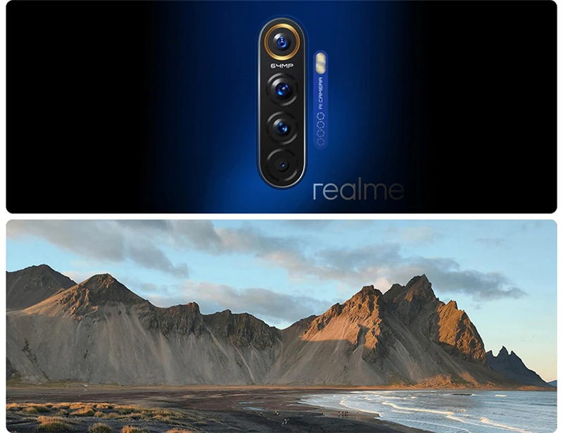 Мобильный телефон Realme X2 pro 6," Dewdrop Snapdragon 855 plus Super AMOLED NFC 50 Вт Super VOOC 4000 мАч 4 камеры 64MP