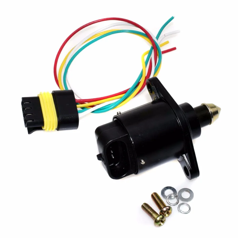 ISANCE Idle Air Control Valve IACV IAC & Wire Connector Set 4419639 For Chrysler Daytona Intrepid Sebring Dodge Char