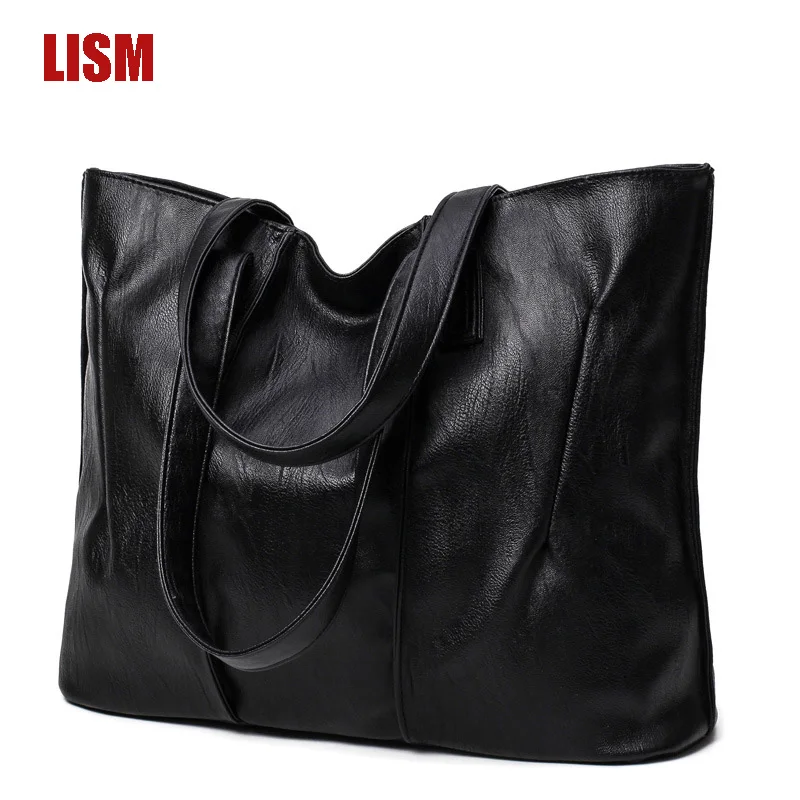  Europe And America Soft PU Ladies Shoulder Bag High Quality Female Bag Luxury Women's Handbags Larg - 4000185980999
