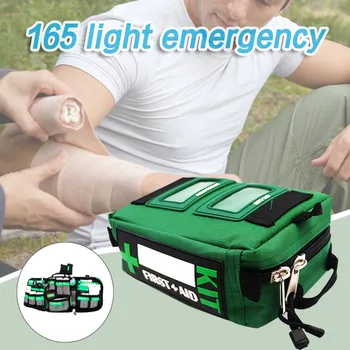 

165pcs/Set Outdoor Survival Kits Emergency Gear Living Tools For Travel Hiking Camping J9