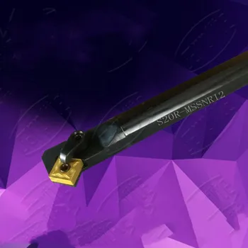 

CNC Turning Tool Boring Cutter Arbor Hole S20R S25S S32T-MSSNR-L12 CNC Lathe Cutter Tools