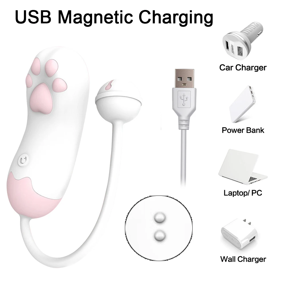 Cat-claw Vibrators Egg G-spot Massage Oral Licking Clitoris Stimulator Sex Toys Waterproof For Women Masturbation Jumping Egg (12)