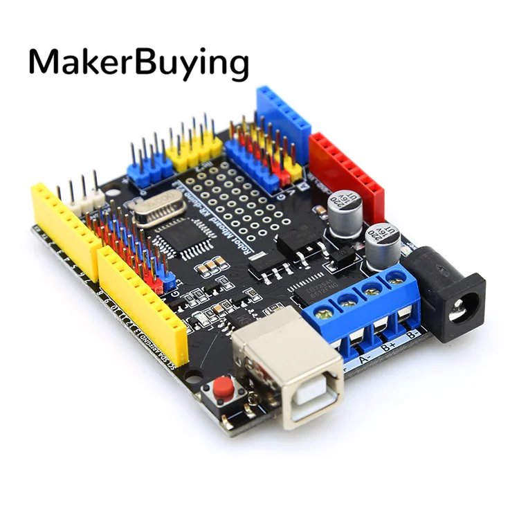 

Development board R3 upgrade compatible with Arduino car UNO with motor drive chip CH340 TB6612FNG