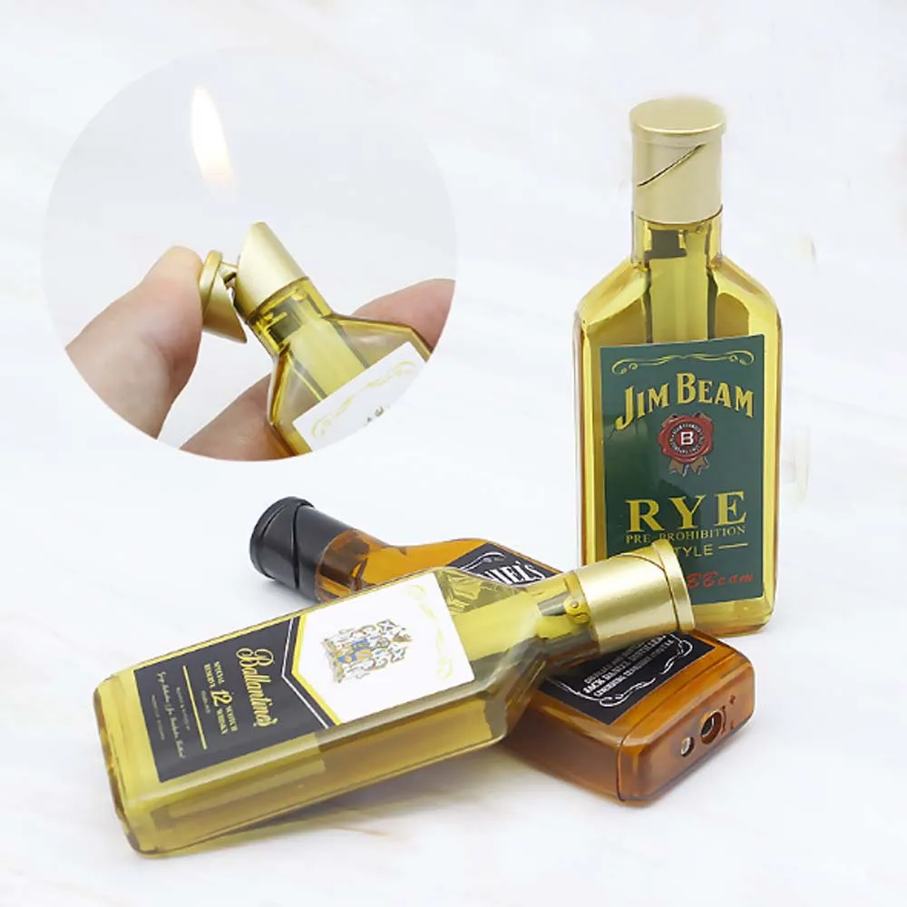 2шт бутылка для вина зажигалка