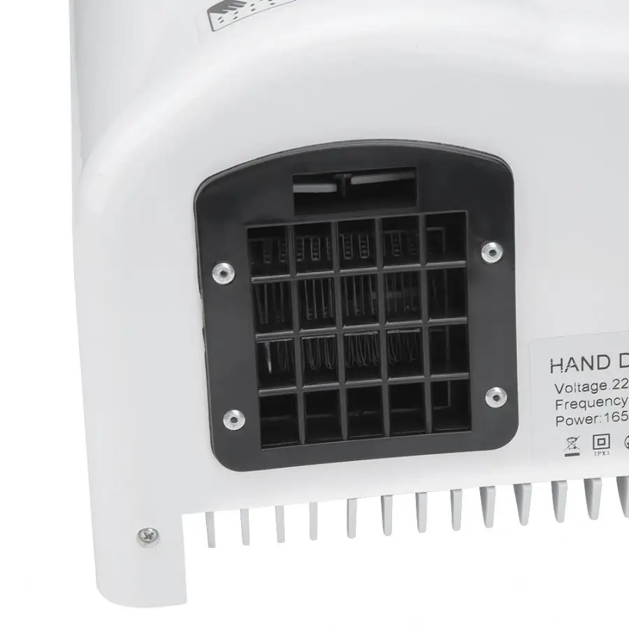 220V 1650W настенный Электрический Автоматический Инфракрасный датчик Сенсор Индукционная сушилка для рук устройство CN вилка