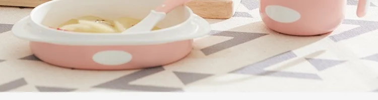 Xiaomi Youpin младенца комплект посуды, чаша ложка Вилка тарелка чашка для кормления Еда посуда детская посуда, столовая посуда с защитой от перегрева