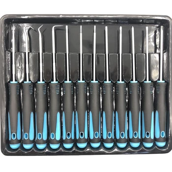 

12pcs Oil Seal Removing Set Precision Screwdriver Set Puller Craft Tool TPR Handle Torx 6 7 8 10 PH0 00 Slotted 2.5 3.5mm