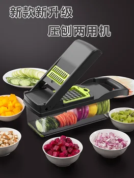 

12 Pieces Multi-function Vegetable Chopper Diced Grater Kitchen Supplies Tool Slice Kitchenware Gift