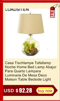 Candeeiro Lampe Chevet Chambre Mariage Nachttischlampe Европейская лампа Luminaria De Mesa демисезонный прикроватный светильник