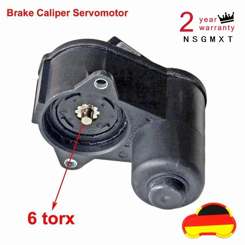 

AP01 10 шт. 3C0998281B суппорт ParkingBrake сервомотор 6-зубы для VW Passat B6 B7 Tiguan для Audi A3 CC 3C0998281A 3C0998281