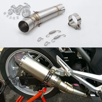 

Motorcycle exhaust pipe conversion middle link FOR NC750S NC750X NC700X NC700 mid section NC700 exhaust