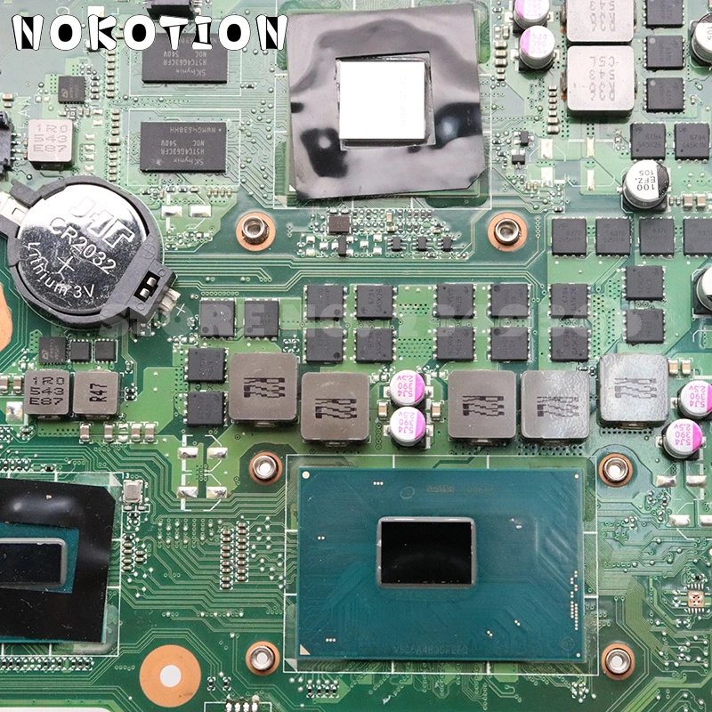 NOKOTION DAX1PDMB8E0 832848-001 для hp павильон 15-AK Seies Материнская плата ноутбука 15,6 ''SR2FQ I7-6700HQ процессор GTX 950M 4GB gpu