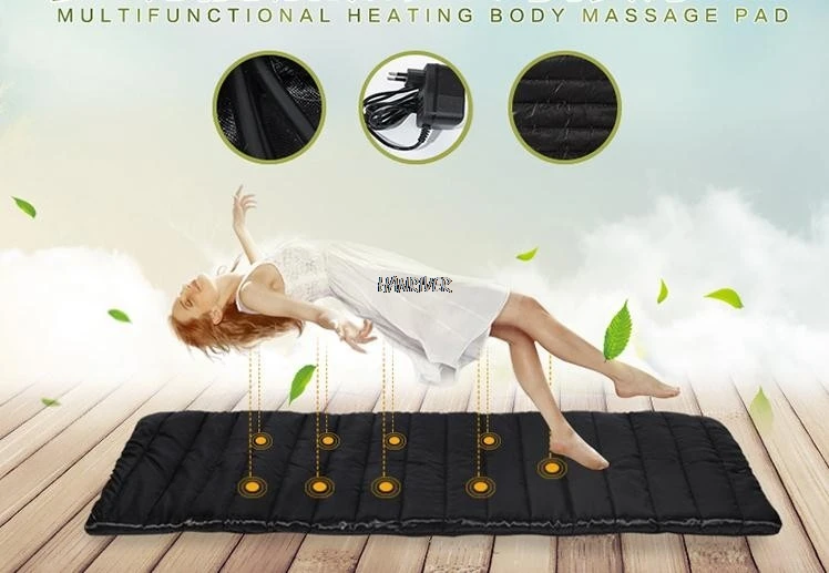 Массажный матрас для всего тела многофункциональное домашнее Отопление Массажное оборудование для ног электрическое одеяло подушка для стула