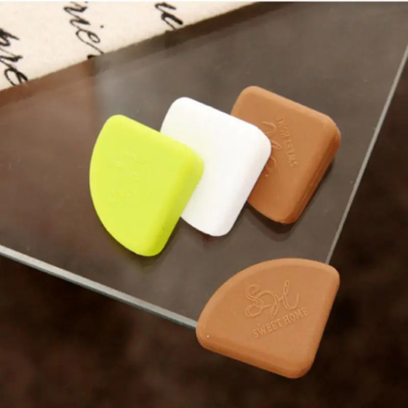 

4pcs/set Practical Child Safety Table Desk Protective Cover Baby Safe Crash Edge Guards Pads Table Corner Anti-collision Cover