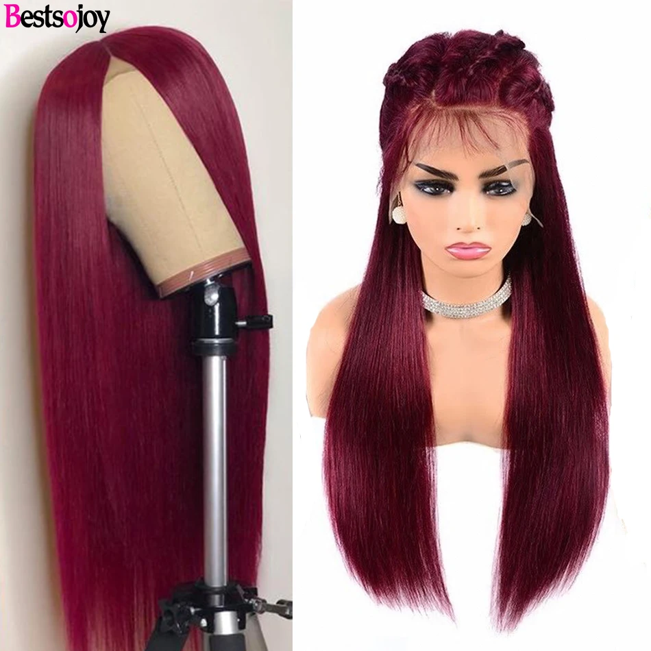 burgundy human hair extensions