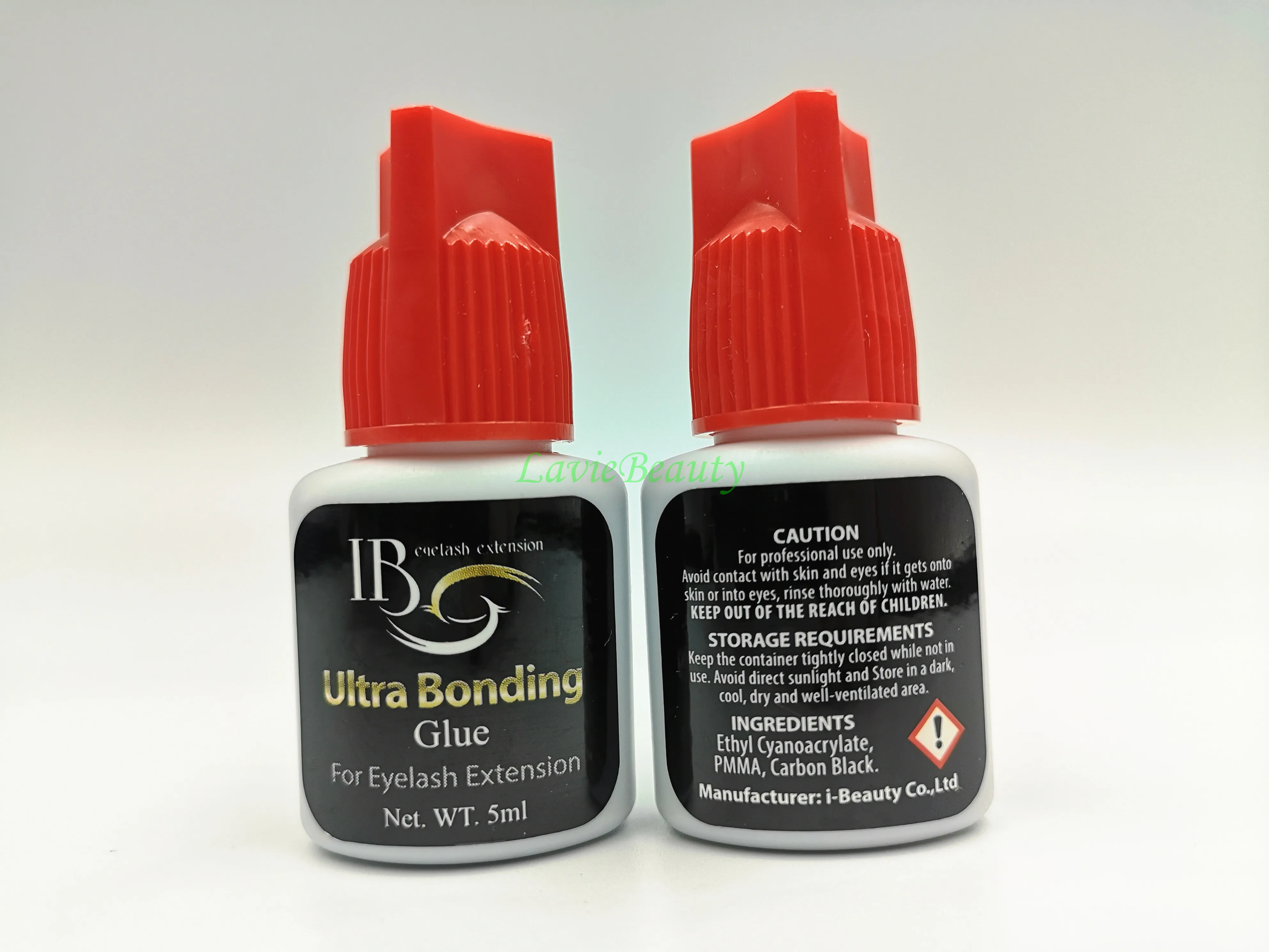 Корея IB ibeauty ультра склеивающийся клей 10 бутылок/лот быстросохнущий клей для наращивания ресниц красная крышка 5 мл