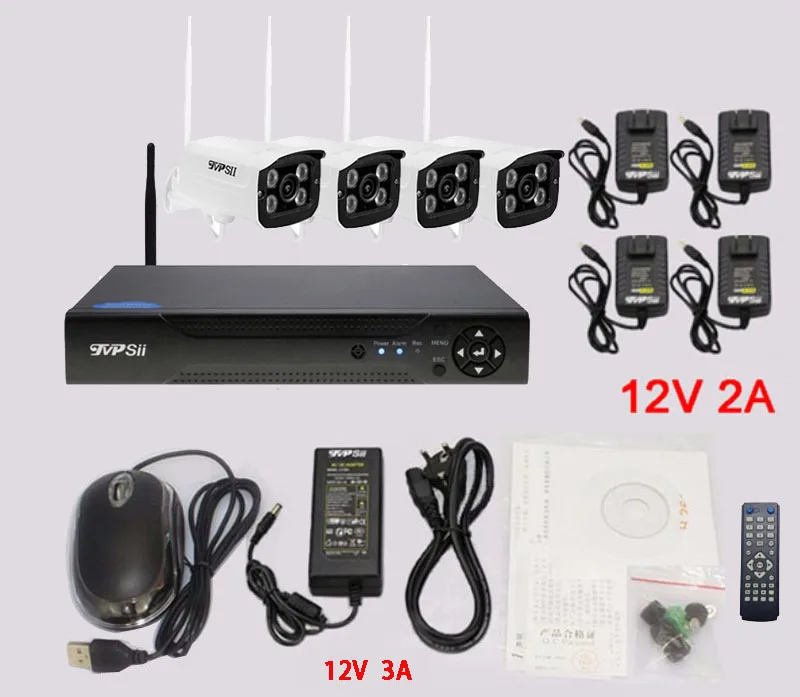 8ch wifi ip camera accessories