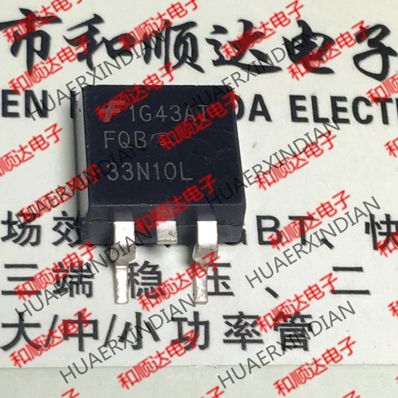 10 шт./лот FQB33N10L-263 100V 33A на