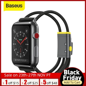 

Baseus Sports Watch Strap For Apple Watch 4 3 2 1 42mm/38mm/44mm/40mm Band Bracelet Cord Watch Strap For iWatch Series 5/4/3/2/1