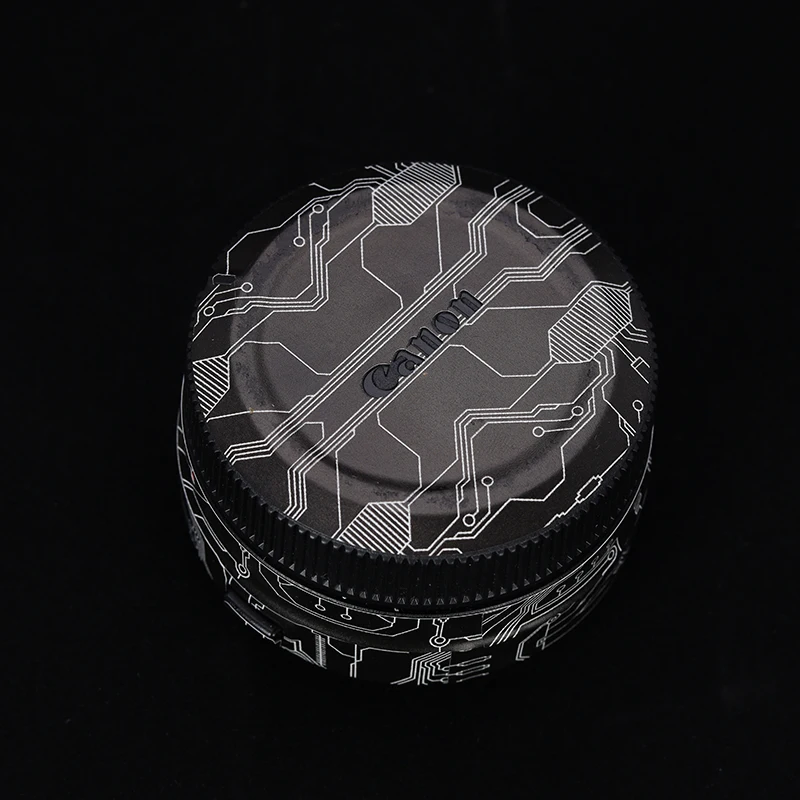 per adattatore per attacco canon ef-eos r Decal Skin Per adattatore per attacco obiettivo per canon EF-EOS R Wrap Cover Adesivo ef eos r decalcomania Pelle - immagine 3