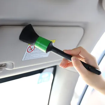 

Soft Bristle Brush Cleaning Brush Set 5PCS Car Cleaning Tool Kit For Interior Dashboard Wheel Rims Green car cleaner Wash