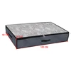 Thick Breathable 2 Pcs Foldable Under Bed Bags Under Bed Storage Boxes Underbed Clothes Storage Bags Zippered Organizer 2
