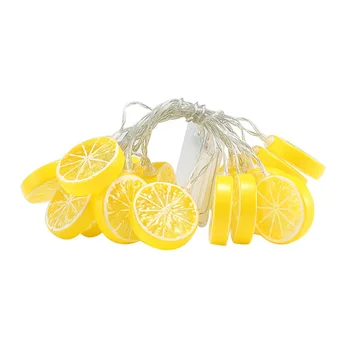 

3M 20LED Lemon Slice String Fairy Light Waterproof Fruit Battery Power Christmas Garland for Christmas Party Wedding Decoration