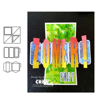 

Metal Cutting Dies twist and pop cut die for Scrapbooking Steel Craft Die Cut Embossing Paper Card Album 2020 NEW