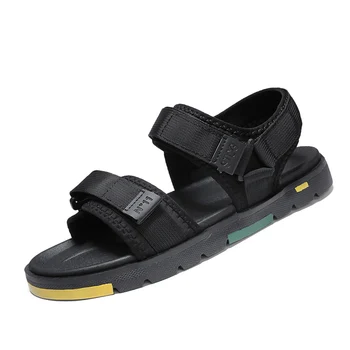 

Spring Summer Sandals Men Fashion Breathable Male Shoes Casual Beach Shoes Slippers for Men Black Zapatos De Hombre Sandals