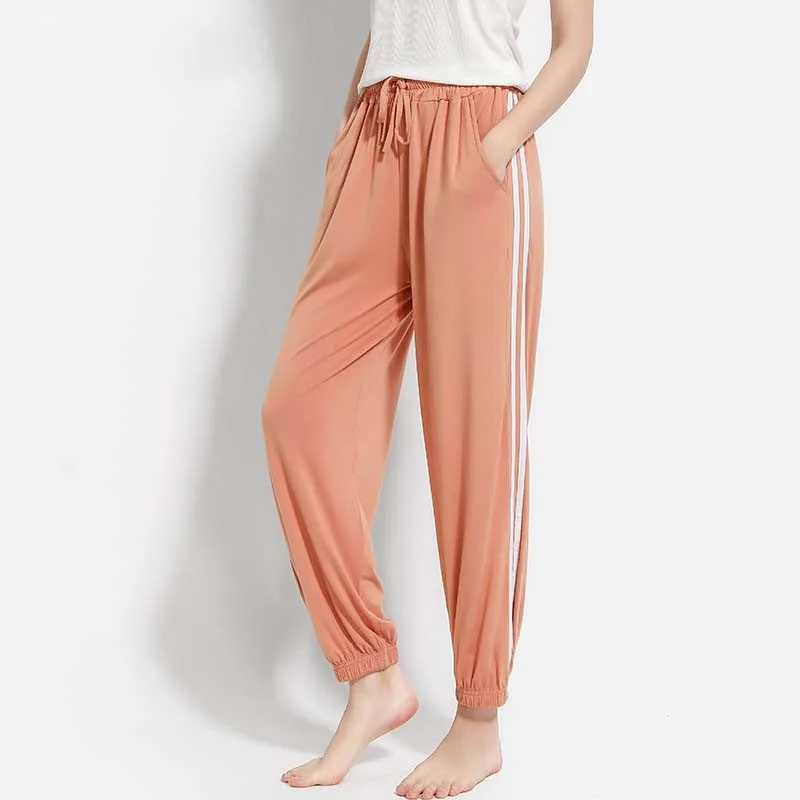2021 Summer Pajama Pants Couple Loose 