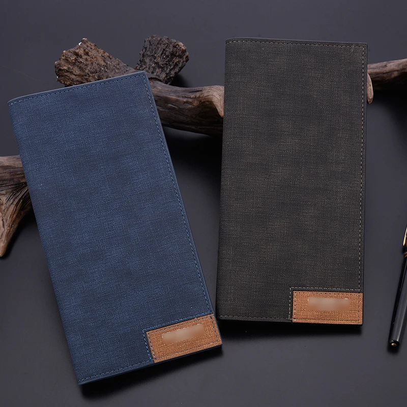 

Men's Quality Pu Long Slim Wallet Casual Clutch Multi Card Holder Cash Long Wallet New Retro Fashion