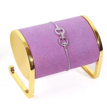 

Electroplated Metal Bracelet Stand Jewelry Display Stand Watch Display Props Counter Display Ornaments Earring Display Bracket
