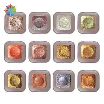 

Glitter Eyeshadow Makeup Palette Eye Shadow Palette Shine Polarize Eyeshadow Sparkling Duochrome Pigment Cosmetics