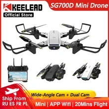 SG700D Drone Profissional Zoom Controle 4K Groothoek Camera Drone Wifi 1080P Dual Camera Rc Quadrocopter Opvouwbare dron Vs M69G