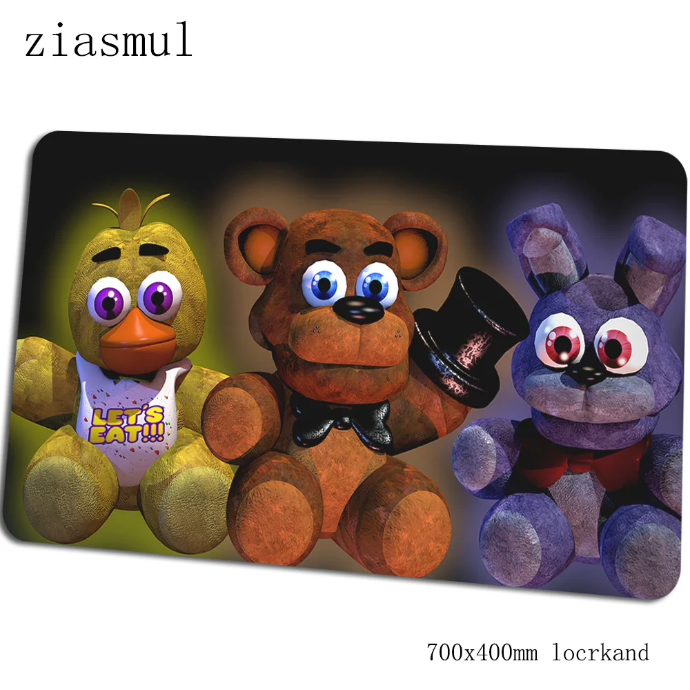 Коврик для мыши Five Nights at Freddy's HD с рисунком компьютерный коврик 70x40 см игровой коврик для мыши большая 3d Клавиатура со встроенной мышью игры ПК геймер стол - Цвет: Size 700x400x2mm