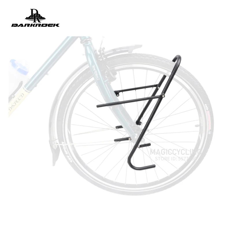 

Bicycle luggage rack in Front Cyclocross Touring luggage Rack before bike Travel Bicycle Front Rack Carrier Pannier for RoadBike