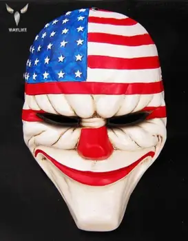 

WayLike Halloween Clown Mask Adult Party Costume Mask Horror Carnival Cosplay Party Props