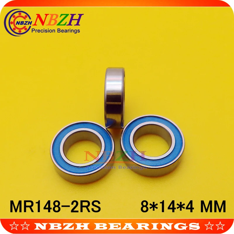 NBZH MR148ZZ MR148-2RS SMR148ZZ SMR148-2RS 8X14X4 мм шарикоподшипники MR148/L-1480 ZZ ABEC-3 Z2 10 шт./лот MR148 RS MR148-2RS