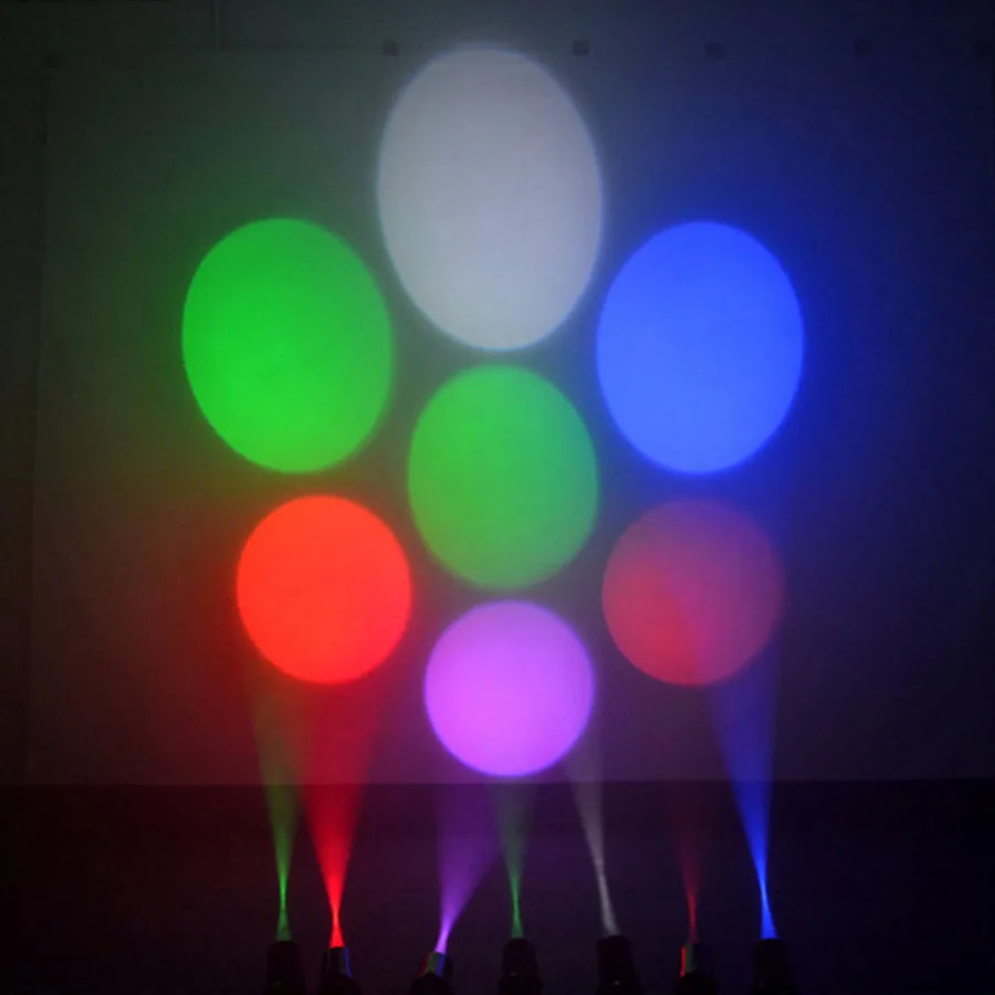sliver disco espelho bola motor rgb feixe pinspot lâmpada com bola de discoteca reflexiva remoto para festa de casamento