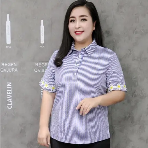 Ropa mujer talla grande 4xl 5xl 6xl женские блузы рубашки 2019 Лето 9XL блузки топы с короткими