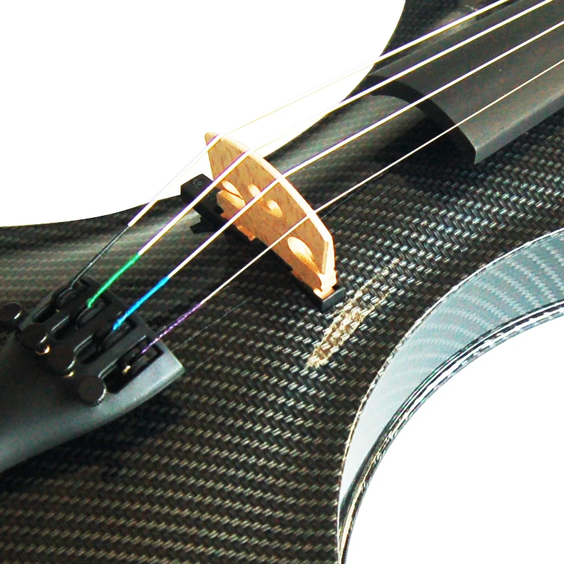 Kinglos 4/4 Top quality pick up professional solid wood 4/4 with bow for cost electric violin