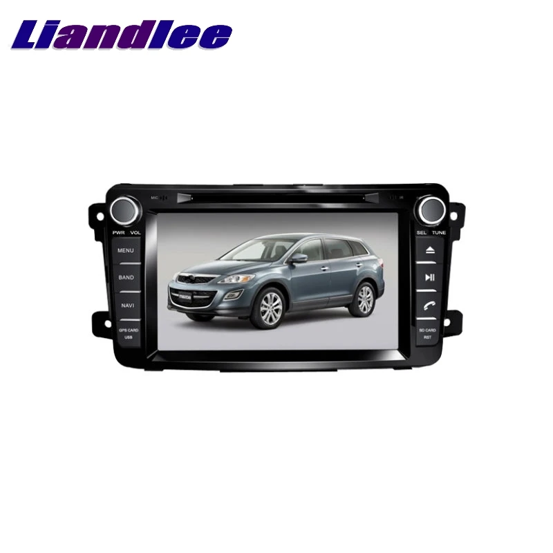Для Mazda CX-9 2007~ LiisLee автомобильный мультимедиа, ТВ DVD gps аудио Hi-Fi Радио Стерео стиль навигация NAV навигационная карта