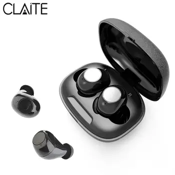 

CLAITE A8 Mini TWS bluetooth 5.0 Earbuds HD Call Automatically Pair Waterproof Sport Earphone with Large Capacity Charging Box