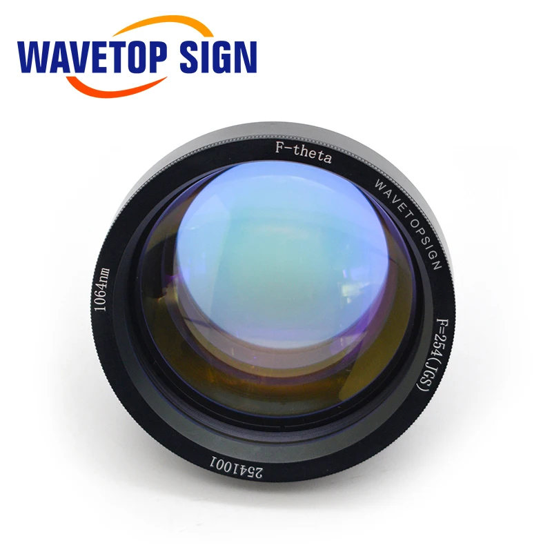 WaveTopSign 1064nm сканирующая линза F160 110*110 мм F254 175*175 мм Кварцевый материал для Min.60W лазер