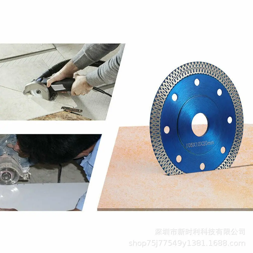105/115/125mmDiamond Saw Blade Disc Porcelain Tile Ceramic Granite Marble Cutting Blades For Angle Grinder Stone Saw Blade
