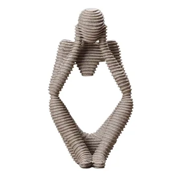 

Sandstone Abstract Figure Decorative Ornaments for Living Room Office XH8Z