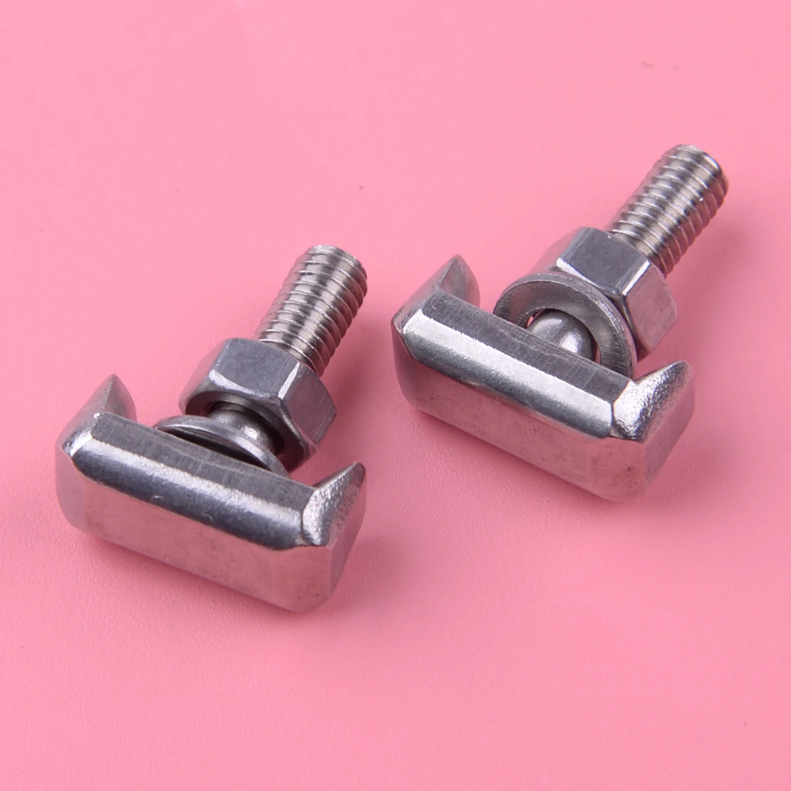 

DWCX 2PCS 64740 6X0915138 Car Battery Cable Terminal Connectors Fastener T-Bolt Fit For Audi Cadillac Chevrolet GMC Saturn VW