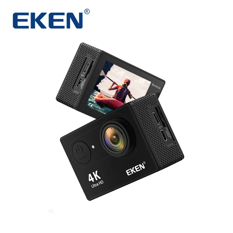 Оригинальная Экшн-камера EkEN H9R / H9 Ultra HD 4K водонепроницаемость до 30 м экран 2 0 дюйма